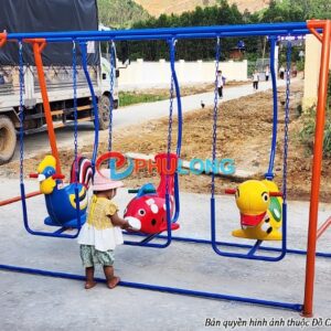 Xích đu sắt mầm non 3 con thú PL2810 11 xich-du-3-con-giong-mam-non-pl2810 (1)