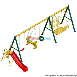 Xích đu cầu trượt ngoài trời mầm non PL2806AB 14 xich-du-cau-truot-ngoai-troi-mam-non-pl2806ab (2)