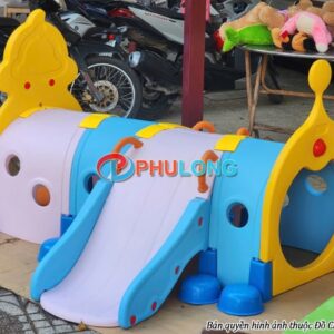 Cầu trượt hầm chui hình chú Vịt PL1302B 8 ham-chui-cau-truot-mau-moi-2025 (2)