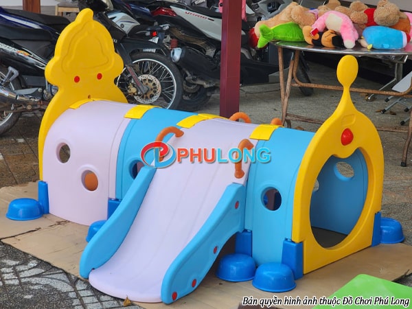 Cầu trượt hầm chui hình chú Vịt PL1302B 13 ham-chui-cau-truot-mau-moi-2025 (2)