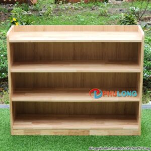 Kệ gỗ mầm non 1 Mét - 4 Tầng giá rẻ 12 ke-cao-su-mam-non-1m-4-tang-pl2544cl (2)