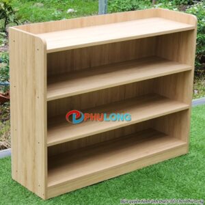 Kệ gỗ mầm non 1 Mét - 4 Tầng giá rẻ 18 ke-van-mdf-1m-4-tang-pl2555e (2)