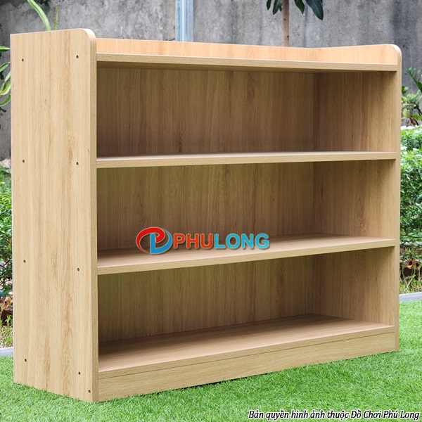 Kệ gỗ mầm non 1 Mét - 4 Tầng giá rẻ 22 ke-van-mdf-1m-4-tang-pl2555e (3)
