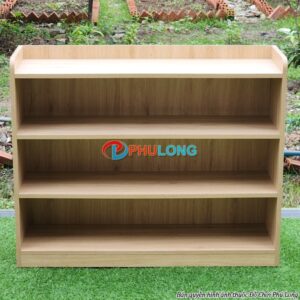 Kệ gỗ mầm non 1 Mét - 4 Tầng giá rẻ 16 ke-van-mdf-1m-4-tang-pl2555e (4)